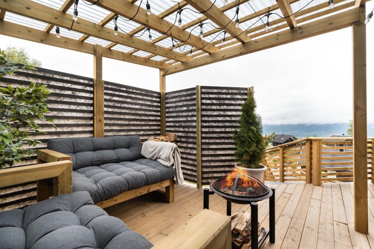 Hide Hut - Amazing View 50 Min From Oslo Villa Stange Exterior photo